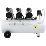 Compresseur d’Air Silencieux VEVOR 100 L – 3 CV, Sans Huile, 8 Bar, 495 L/min – Moteur Cuivre – Image 10