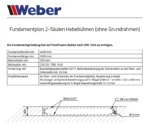 Pont élévateur à 2 colonnes Weber Série Klassik QSD-4000A avec ancrage et huile inclus – Image 2
